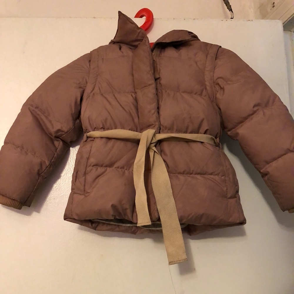 Toddler J Crew puffer jacket /removable sleeves